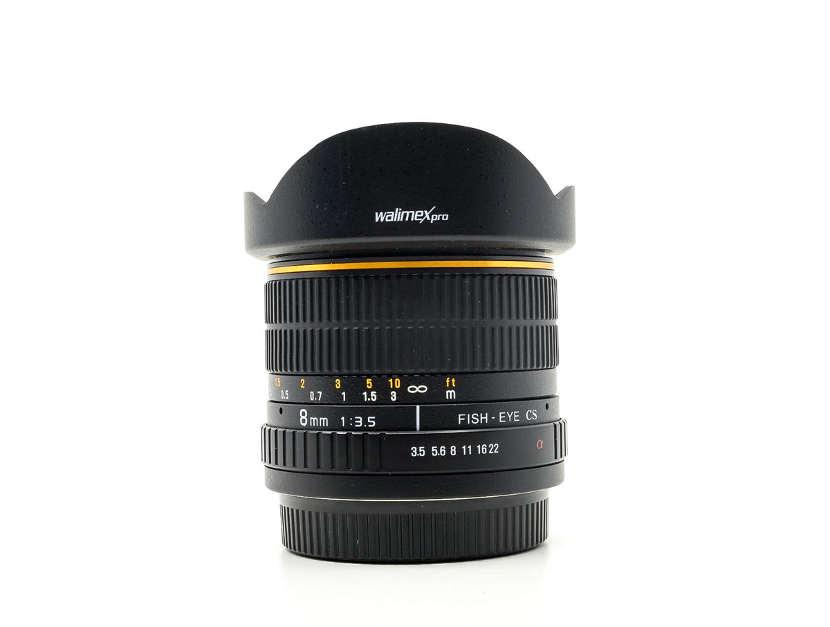 Walimex Pro 8mm f/3.5 CS Fisheye - Sony A Fit  · main image