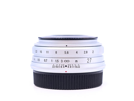Voigtländer Ultron 27mm f/2 - Προσαρμογέας Fujifilm X