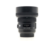 Sigma 30mm f/1.4 DC HSM ART - Canon EF-S Fit de segunda mano en Camera Market