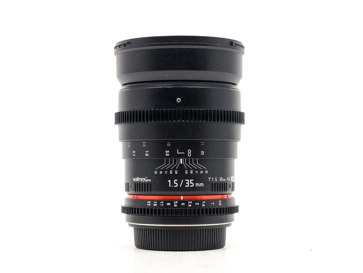 Walimex Pro 35mm T1.5 AS UMC - Προσαρμογή Canon EF · main image