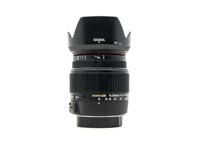 Sigma 18-200mm f/3.5-6.3 DC OS HSM II - Nikon Fit 