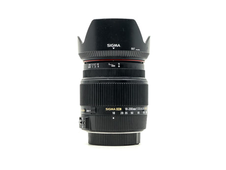 Sigma 18-200mm f/3.5-6.3 DC OS HSM II - Προσαρμογή Nikon
