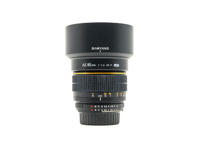 Samyang 85mm f/1.4 AS IF UMC (AE) - Nikon Fit de segunda mano en Camera Market