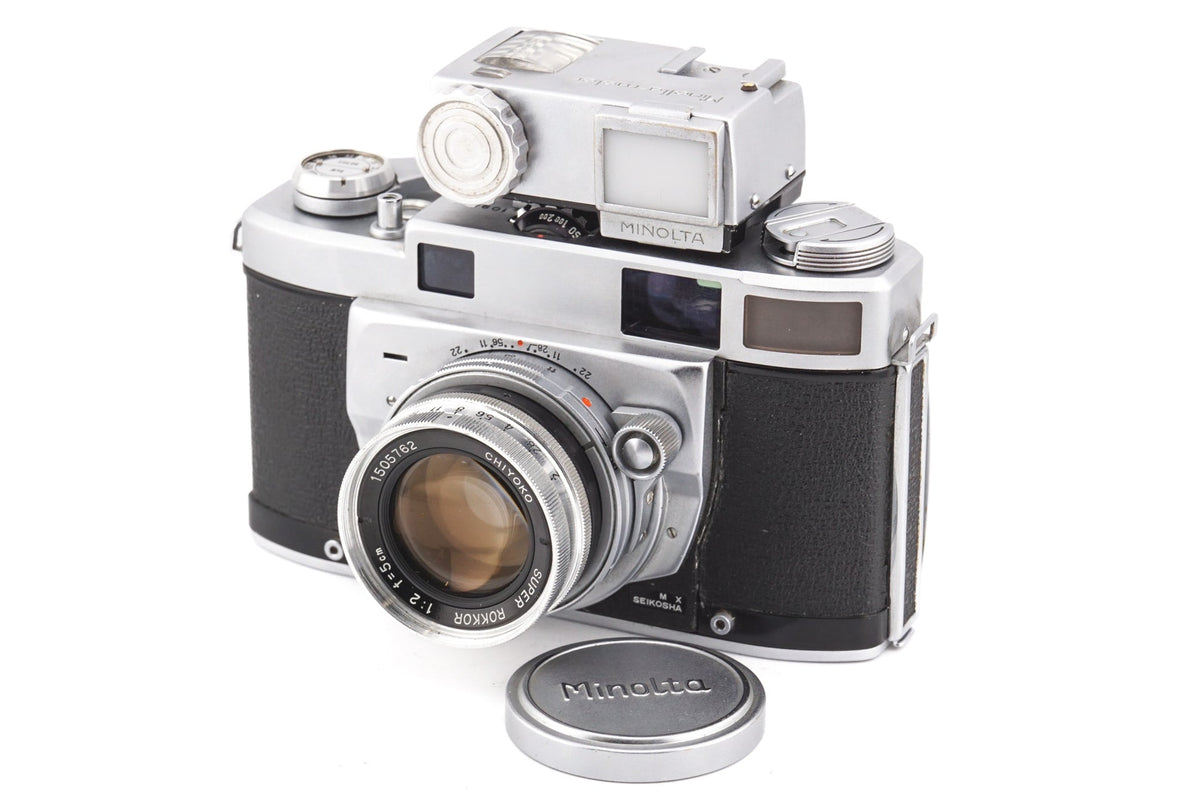 Minolta Super A + Minolta-meter + (Chiyoko) 5cm f2 Super Rokkor · imagen principal