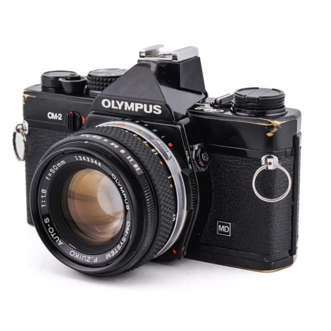 Olympus OM-2 + 50mm f1.8 F.Zuiko Auto-S - Vintage Φωτογραφική Μηχανή SLR 35mm · imagen principal