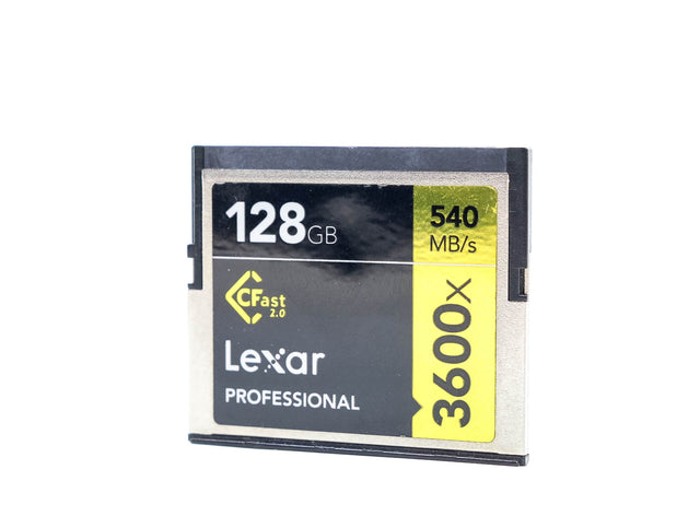 Lexar Professional 128GB 3600x 540MB/s CFast 2.0 Card de segunda mano en Camera Market