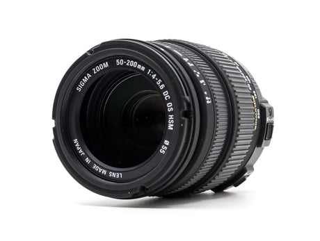 Sigma 50-200mm f/4-5.6 DC OS HSM - Προσαρμογή Nikon