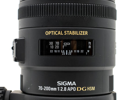 Sigma 70-200mm f/2.8 EX DG OS HSM - Προσαρμογή Nikon