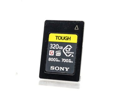 Κάρτα μνήμης Sony 320GB 800MB/s Tough Type A CFexpress