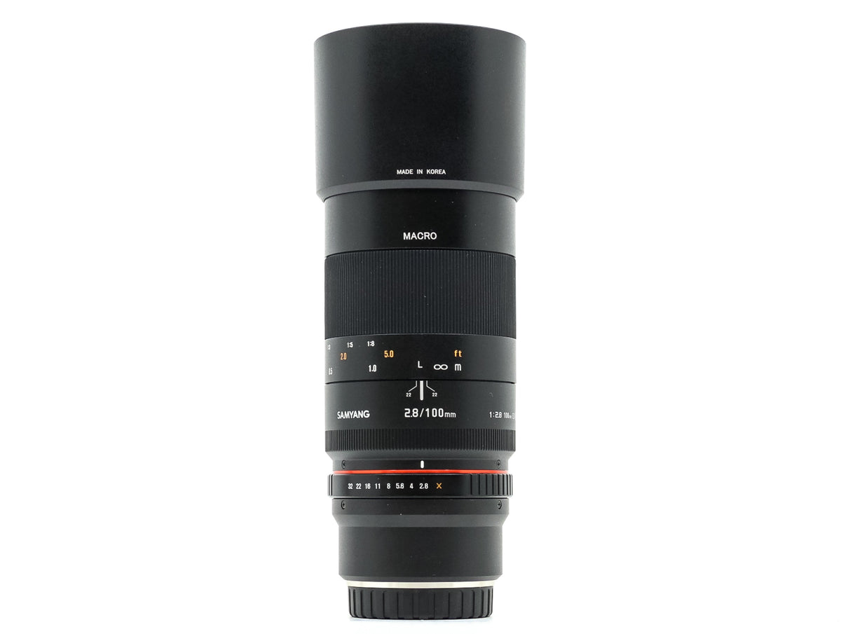 Samyang 100mm f/2.8 ED UMC Macro - Fujifilm X Fit · main image