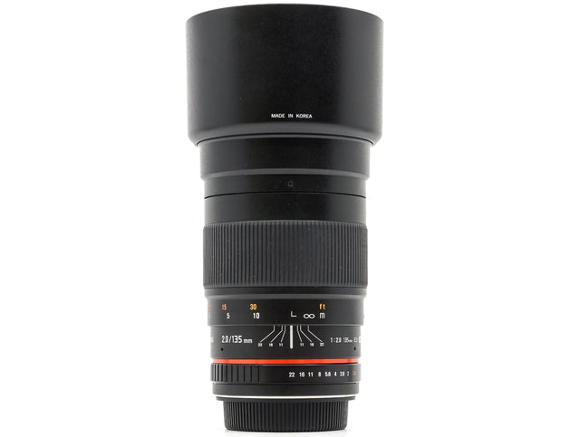 Samyang 135mm f/2 ED UMC - Canon EF Fit de segunda mano en Camera Market