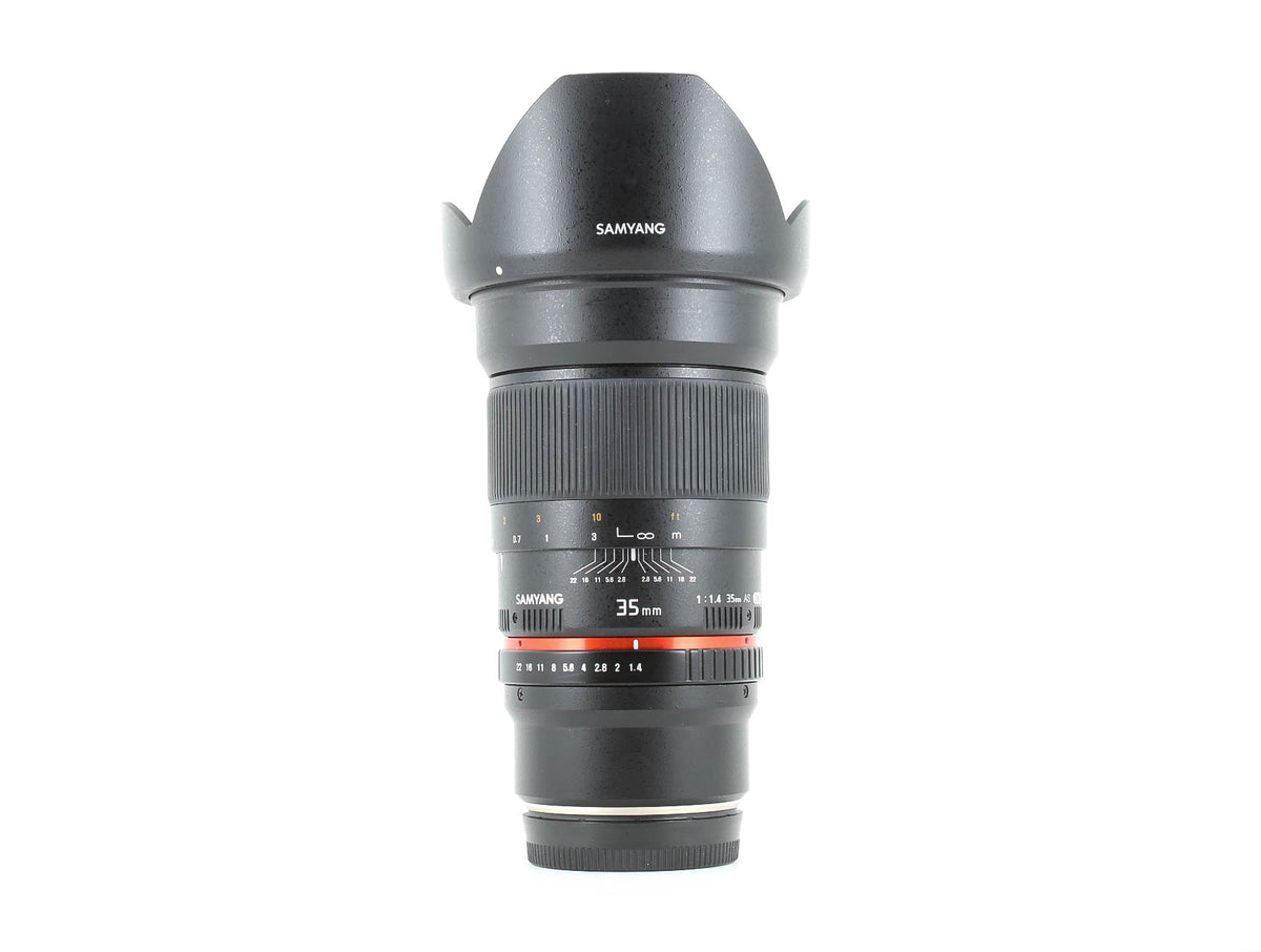 Samyang 35mm f/1.4 AS UMC - Προσαρμογέας για Fujifilm X · main image