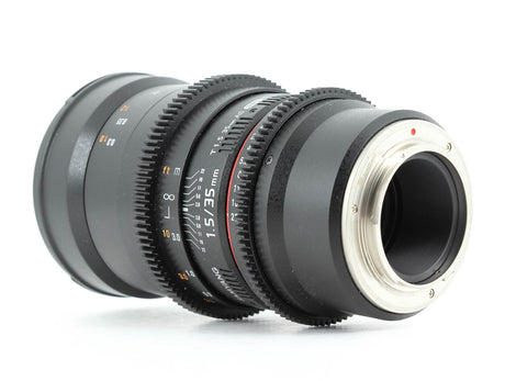Samyang 35mm T1.5 Cine AS UMC II - Προσαρμογή Fujifilm X