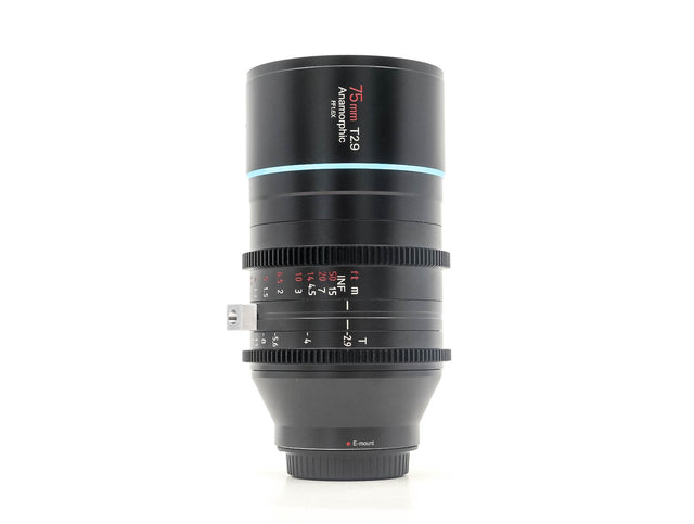 Sirui 75mm T2.9 1.6x Anamorphic - Sony FE Fit de segunda mano en Camera Market