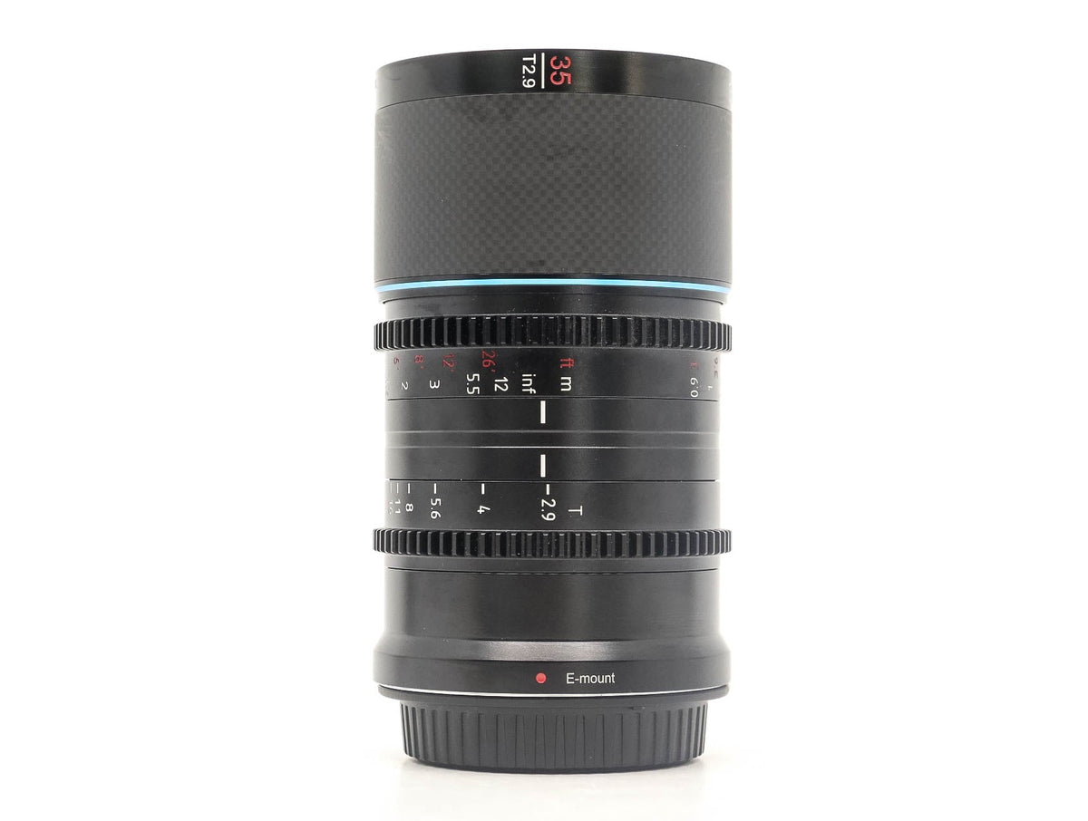 Sirui Saturn 35mm T2.9 1.6x Anamorphic [Neutral Flare] - Sony FE Fit · main image