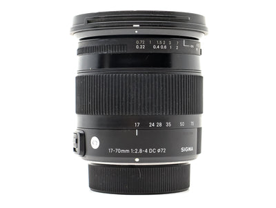 Sigma 17-70mm f/2.8-4 DC Macro OS HSM Contemporary - Προσαρμογή Canon EF-S