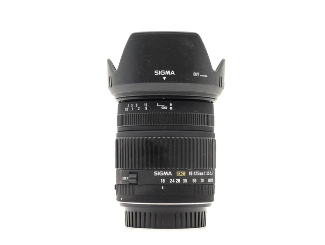 Sigma 18-125mm f/3.5-5.6 DC - Canon EF-S Fit de segunda mano en Camera Market