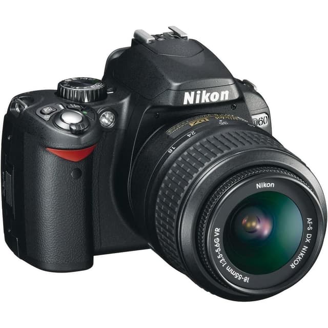 D60 SLR - Μαύρο Nikon AF-S DX Nikkor 18-50mm f/3.5-5.6G f/3.5-5.6 · imagen principal