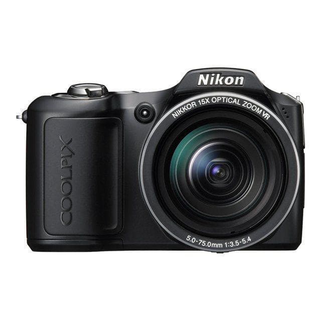 L100 Compact Camera - Black + Nikon Nikkor 15x Optical Zoom VR 28–420mm f/3.5-5.4 f/3.5-5.4  · main image