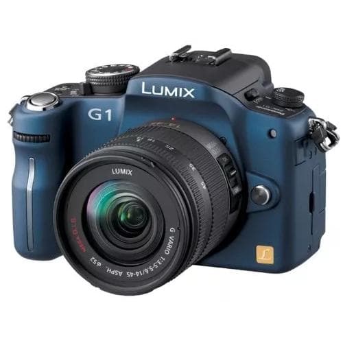 Panasonic DMC-G1 - Blue + Panasonic Lumix G Vario 14-42mm f/3.5-5.6 ASPH Mega OIS f/3.5-5.6 · main image