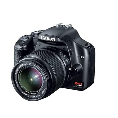 Αντανακλαστική (DSLR) φωτογραφική μηχανή EOS Rebel XSI - Μαύρη + Φακός Canon EF-S 18-55mm f/3.5-5.6 IS II f/3.5-5.6