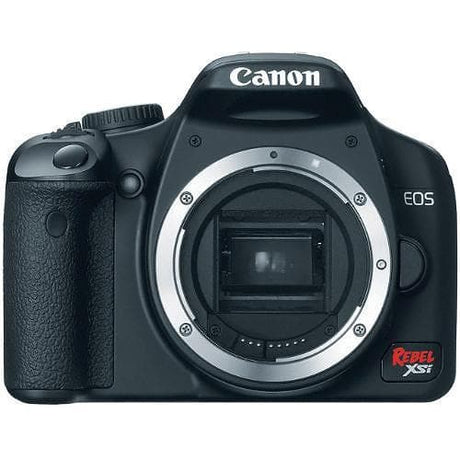 Αντανακλαστική (DSLR) φωτογραφική μηχανή EOS Rebel XSI - Μαύρη + Φακός Canon EF-S 18-55mm f/3.5-5.6 IS II f/3.5-5.6