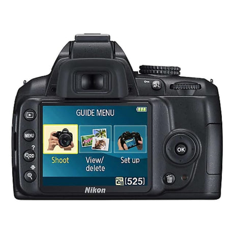 SLR D3000 - Μαύρο + Nikon AF-S DX Nikkor 18-55 mm f/3.5-5.6G II f/3.5-5.6