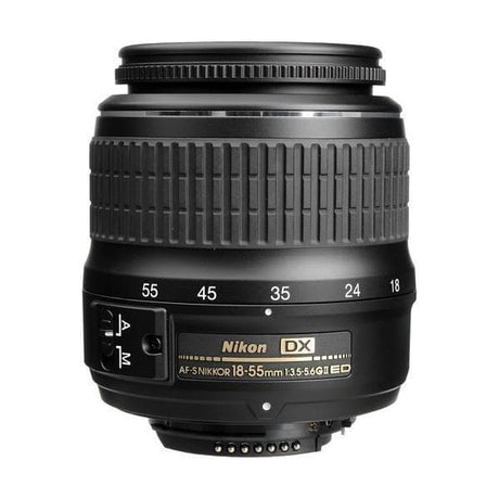 SLR D3000 - Μαύρο + Nikon AF-S DX Nikkor 18-55 mm f/3.5-5.6G II f/3.5-5.6
