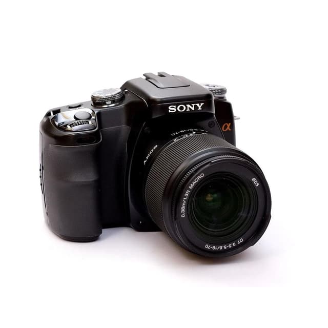 Alpha DSLR-A100 Reflex - Black + Sony DT 18-200mm f/3.5-6.3 f/3.5-6.3 de segunda mano en Camera Market