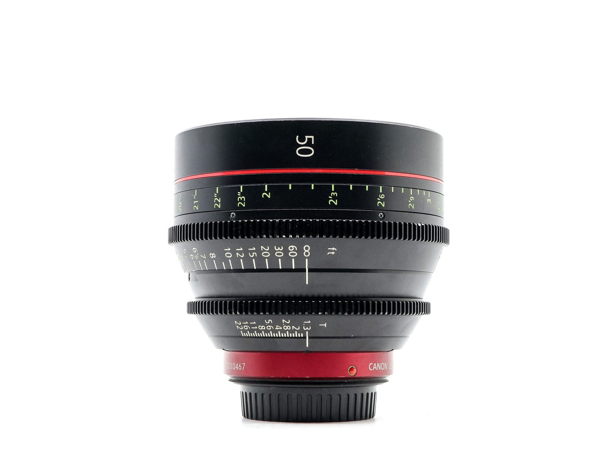 Canon CN-E 50mm T1.3 L - EF Fit · main image