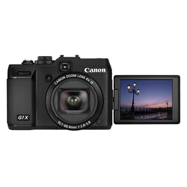 PowerShot G1X - Μαύρο + Canon Zoom 3X 24-72mm f/2.8-5.6 f/2.8-5.6 · imagen principal