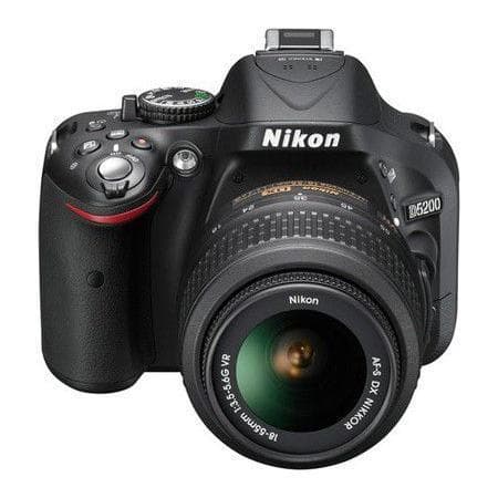 SLR D5200 - Μαύρο + Nikon AF-X DX Nikkor 18-55mm f/3.5-5.6GVR f/3.5-5.6