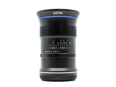 Laowa 17mm f/4 GFX Zero-D - Compatible con Fujifilm GFX