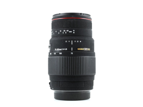 Sigma 70-300mm f/4-5.6 APO DG Macro - Προσαρμογή Sigma SA
