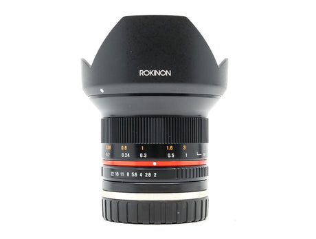 Rokinon 12mm f/2 NCS CS - Compatible con Canon EF-M