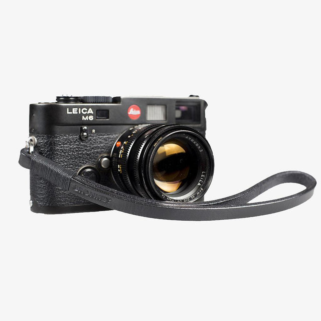 Tokyo #204 - Black & Black leather camera strap de segunda mano en Camera Market