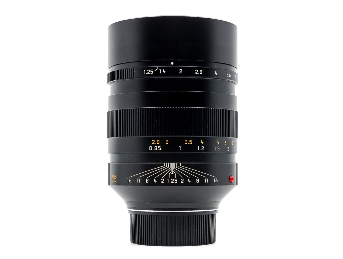 Leica 75mm f/1.25 Noctilux-M ASPH [11676] · imagen principal