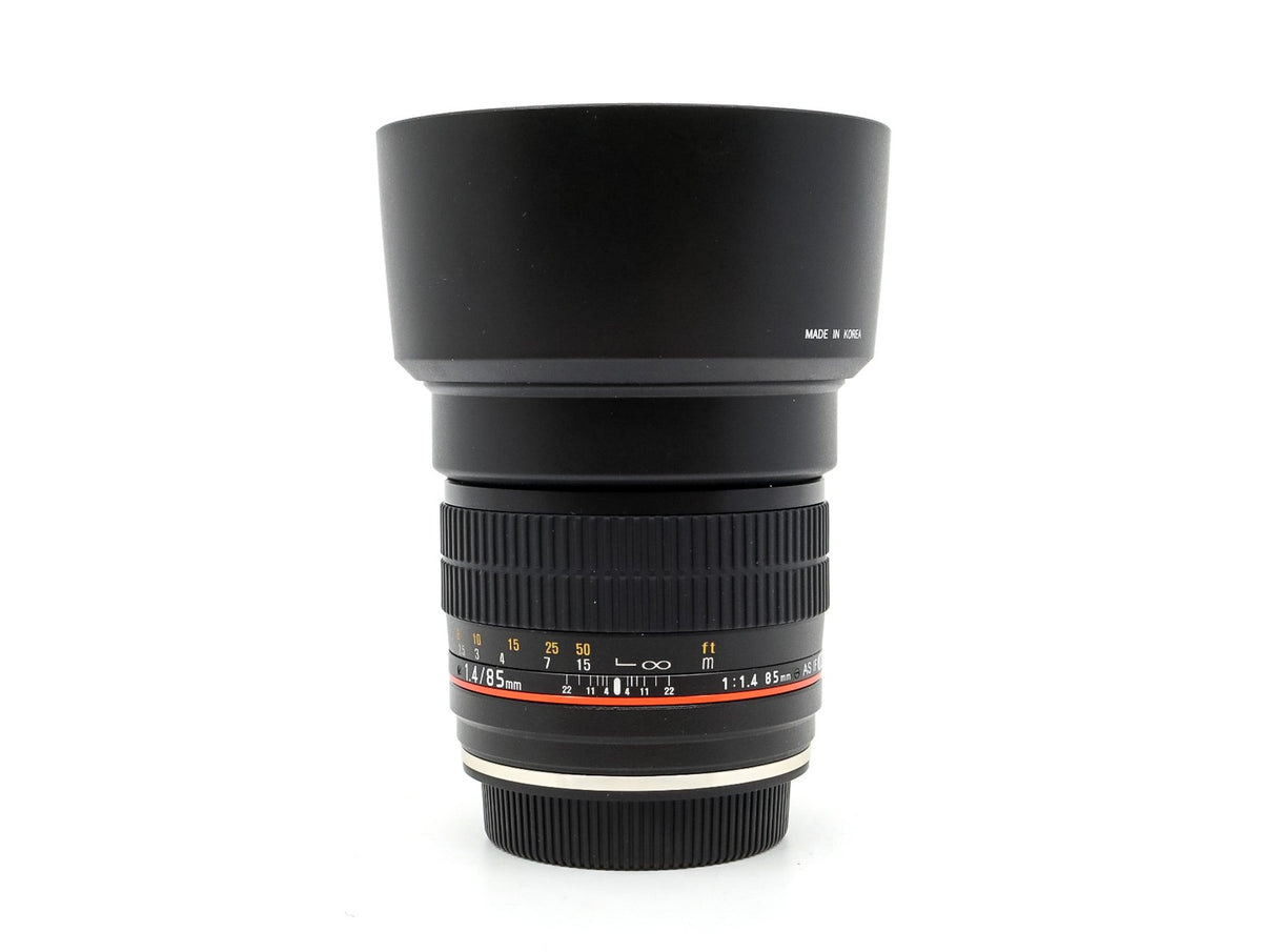Rokinon 85mm f/1.4 AS IF UMC - Συμβατότητα με Canon EF · imagen principal