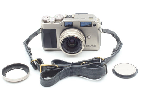 Contax G1 35mm Analog Camera Carl Zeiss Biogon 28mm...