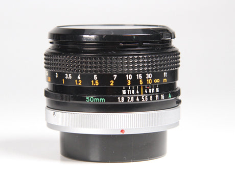 Canon FD 50mm 1:1.8 S.C. Σταθερή εστιακή απόσταση για αναλογικές φωτογραφικές μηχανές