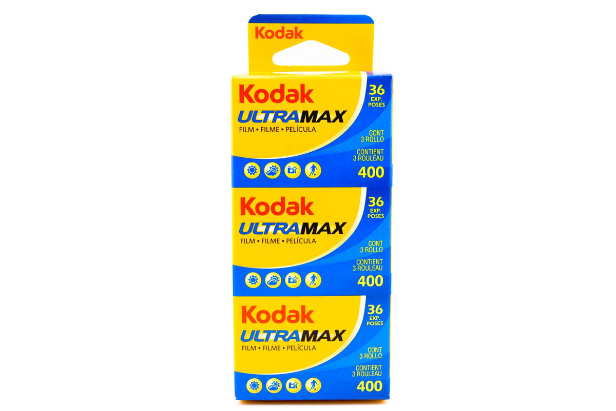 Kodak Ultramax 400 (35mm) 36 Exp. 3-Pack · imagen principal
