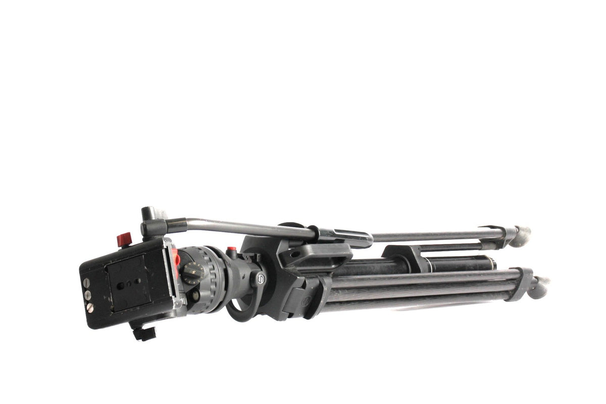 Sachtler Hot Pod CF 10 Carbon Fibre Tripid with DV 12 SB Head · main image