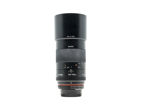 Samyang 100mm f/2.8 ED UMC Macro - Υποδοχή Nikon