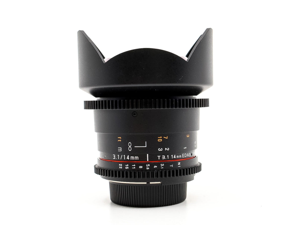 Samyang 14mm T3.1 Cine ED AS IF UMC - Nikon Fit · main image