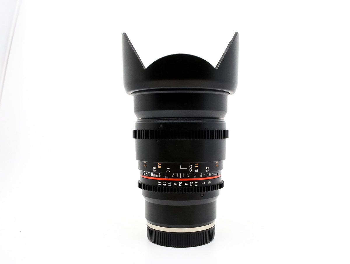 Samyang 16mm T2.2 VDSLR ED AS UMC CS II - Sony E Fit · main image