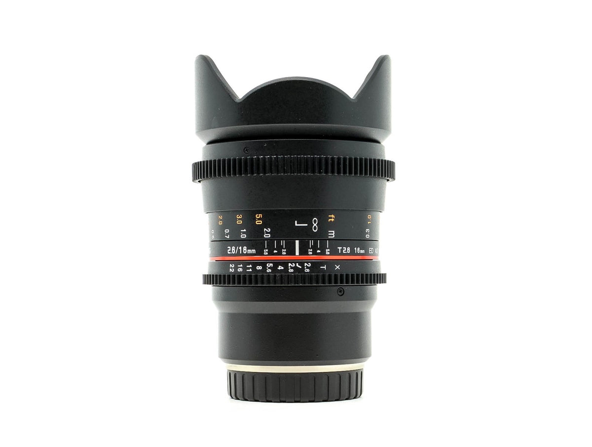 Samyang 16mm T2.6 Cine ED AS UMC - Fujifilm X Fit · main image