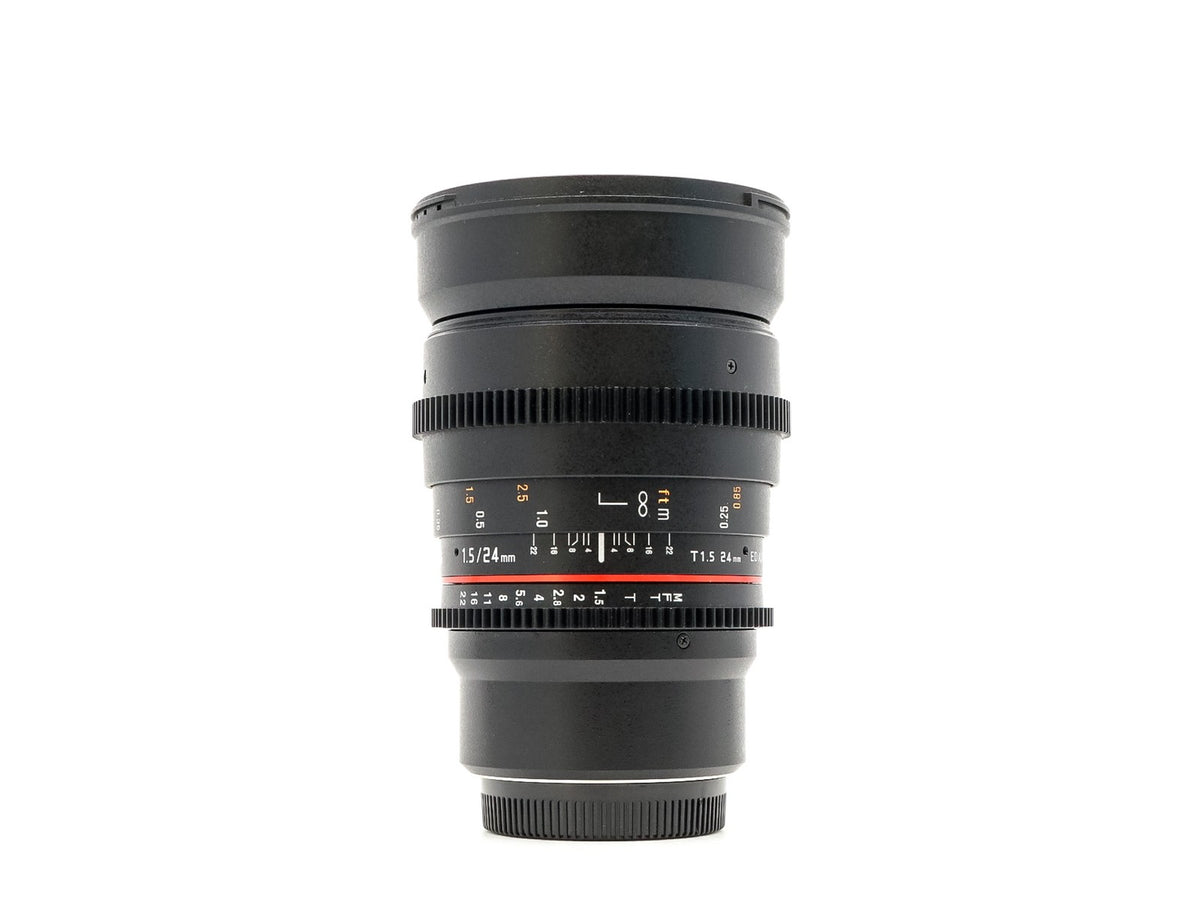Samyang 24mm T1.5 VDSLR ED AS IF UMC II - Micro Four Thirds Fit · imagen principal