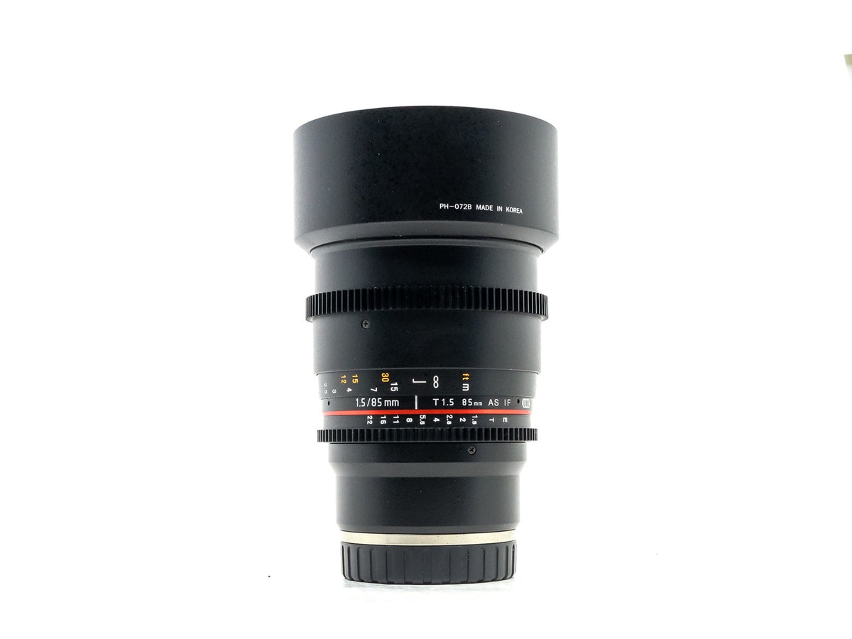 Samyang 85mm T1.5 AS UMC II Cine - Sony E Fit · main image