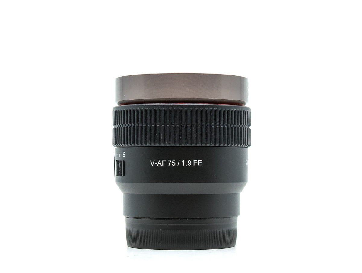 Samyang V-AF 75mm T1.9 Cine - Συμβατό με Sony FE · imagen principal
