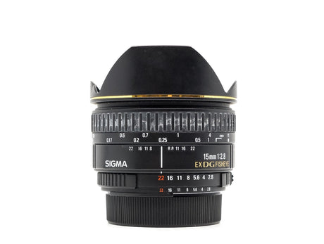 Sigma 15mm f/2.8 EX DG Fisheye - Συμβατός με Nikon